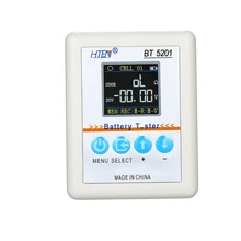 Battery Tester BT5201 USB High Precision Battery Internal Resistance Tester Meter for Rechargeable battery capacity tester aquarium conductivity tester meter analyzer range 0 00 1999us atc 5 6v power adapter or internal battery free shipping