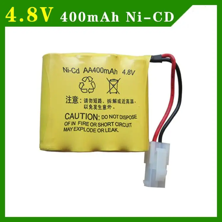 Комплект Ni-Cd аккумуляторов 4 в 1 2 шт./упаковка 8 В 400 мА · ч AA аккумулятор Huanqi RC Tank 508
