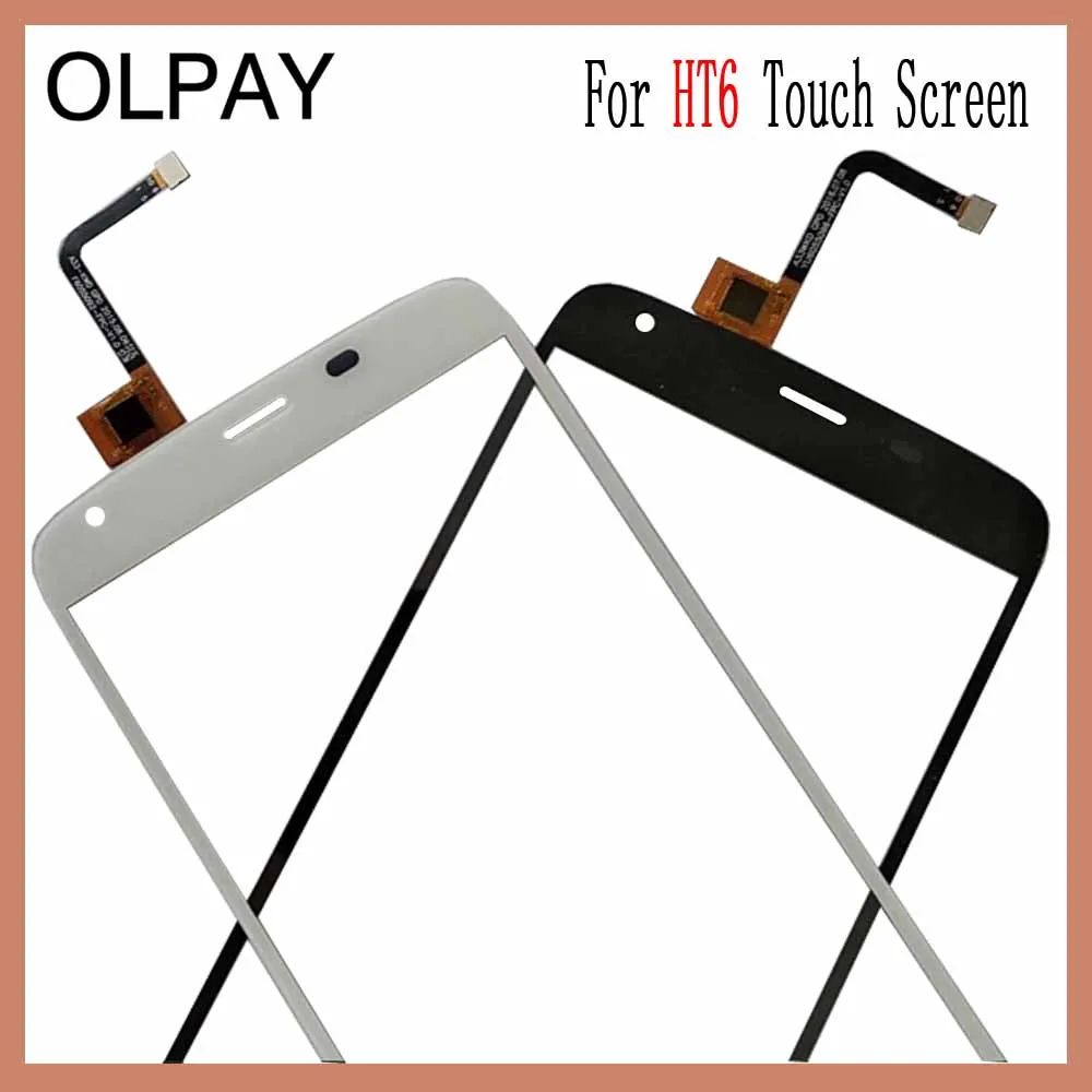 5 ''фронтальный сенсорный экран дигитайзер стекло для Homtom HT6/HT6 Pro панель