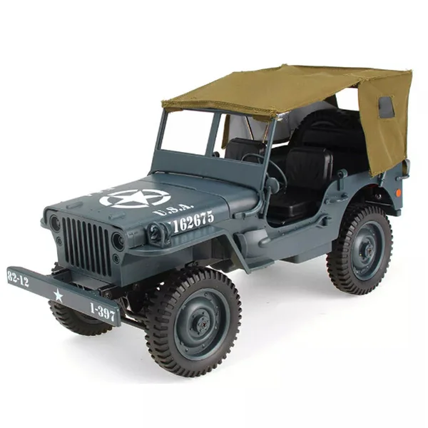 Silk Blue With Cover JJRC Q65 1:10 RC Автомобиль 2,4G 4WD трансформер пульт дистанционного управления джип четыре колеса внедорожный военный альпинистский автомобиль игрушка Подарки для детей - Цвет: Silk Blue With Cover