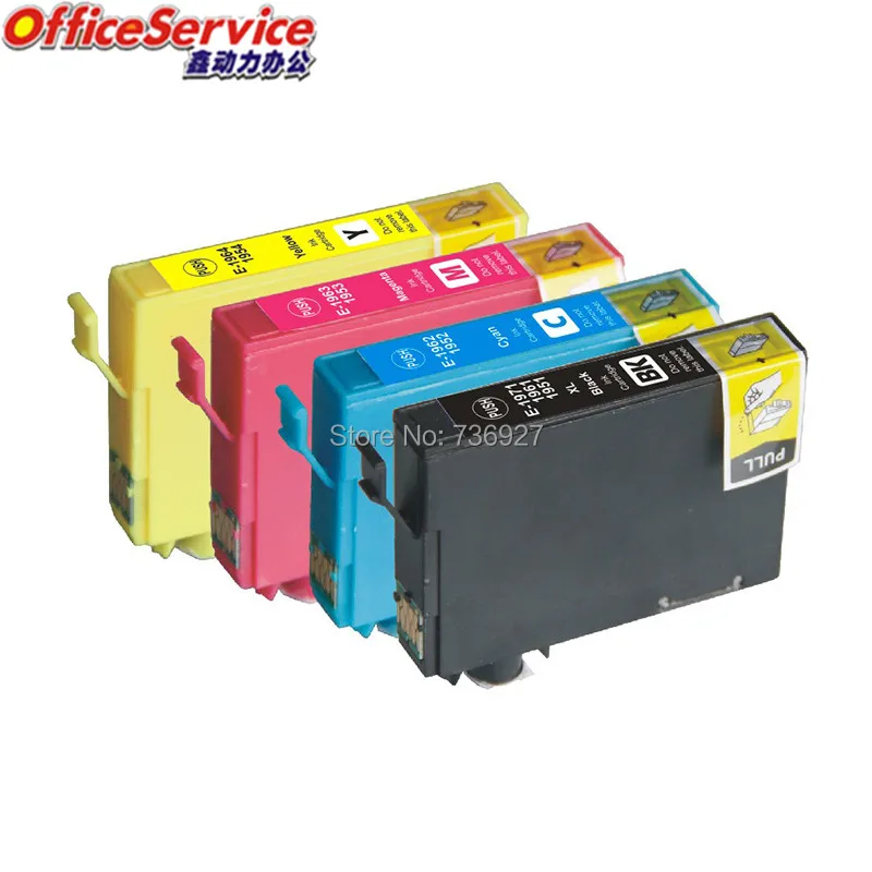 Cartucho de tinta para impresora Epson T1971, T1961, T1951, Compatible con  XP 101, XP 201, XP 204, XP 401, XP 211, XP 104, XP 214, nuevo, 5 uds.|ink  cartridge|ink cartridge for epsoncartridge for epson - AliExpress
