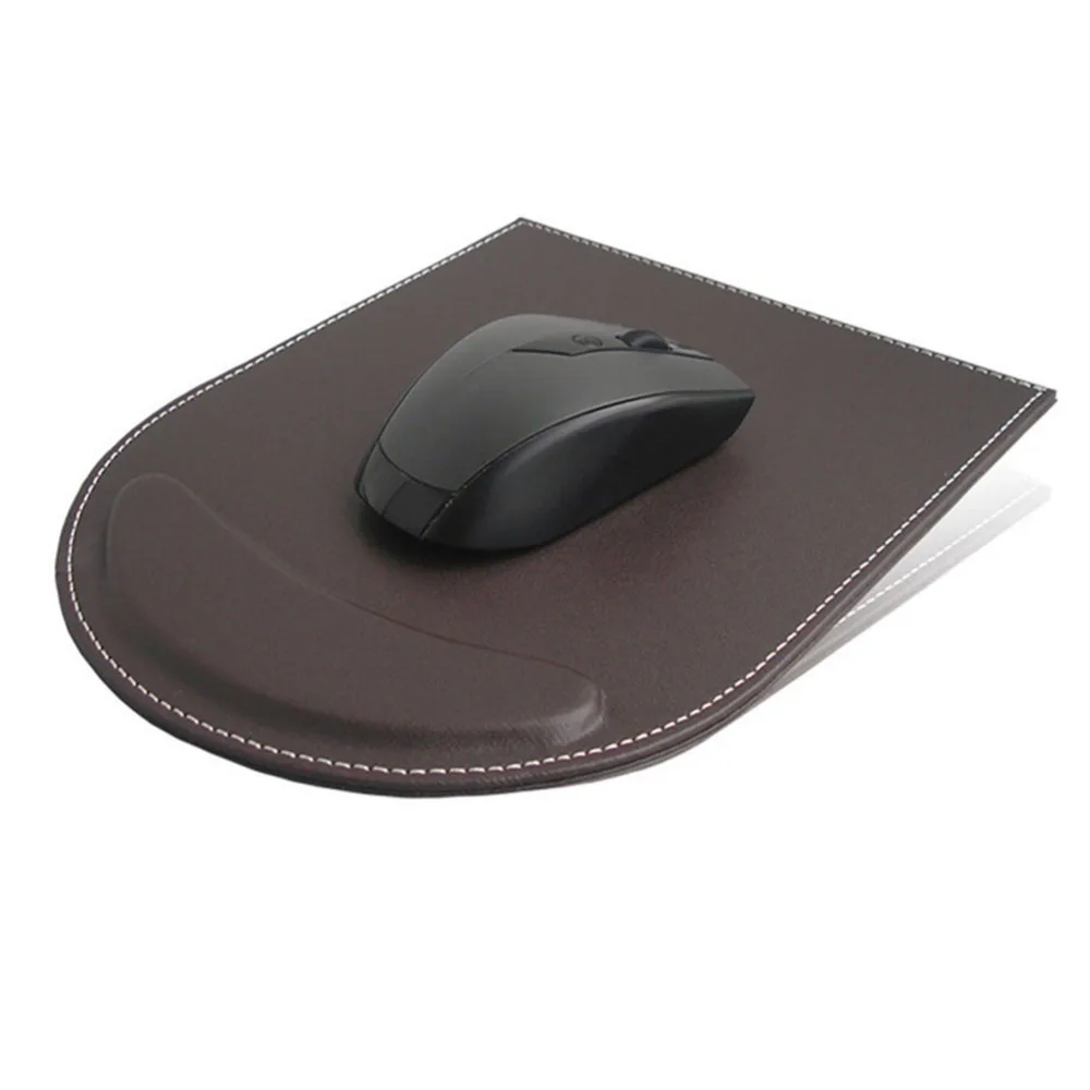 Office Desk Accessories Set Modern Pen Holder Name Card Holder Memo Pad Box Mouse Pad PU Leather Desk Organizer