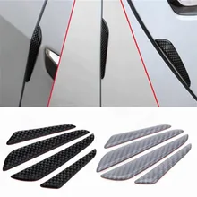 4 sztuk/zestaw ochraniacz drzwi samochodu naklejki Car Styling anty paski zderzeniowe Auto drzwi osłona boczna dekoracja naklejki samochodowe paski