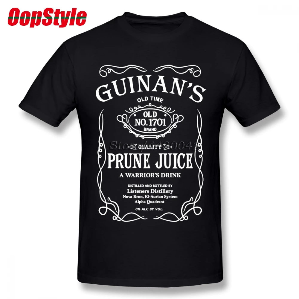 Prune Juice T-shirt For Men Dropshipping Summer Short Sleeve Cotton Plus Size Custom Team Tee 4XL 5XL 6XL | Мужская одежда