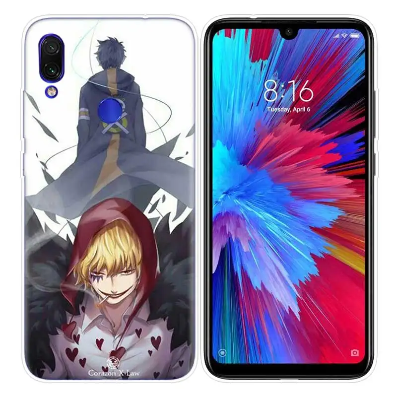 Цельный чехол для Xiao mi Red mi Note 7 7S K20 Y3 GO S2 6 6A 7A 5 Pro mi Play 9T A1 A2 8 Lite Poco F1 Аниме Силиконовые чехлы для телефонов - Цвет: 08