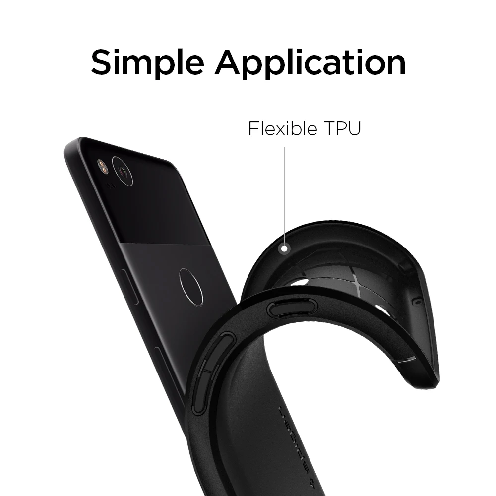 Защитный чехол SPIGEN Google Pixel 2 черный 100% оригинал F16CS22271|armor case| |