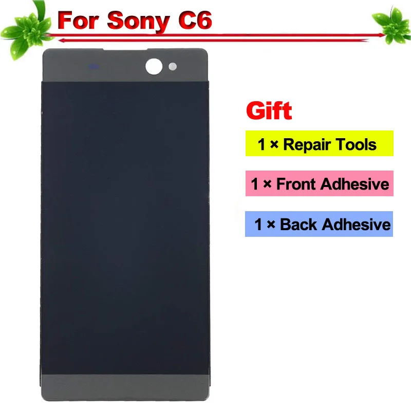 

100% Test for Sony Xperia XA C6 Ultra LCD Display Touch Screen Digitizer Assembly Replacement for F3211 F3212 F3215 F3216 F3213