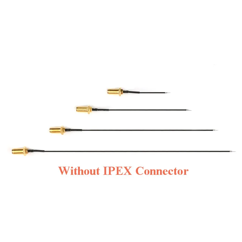 5pcs SMA Connector Cable Female to uFLu.FLIPXIPEX RF Or NO Connector Coax Adapter Assembly RG178 Pigtail Cable 1.13mm (5)