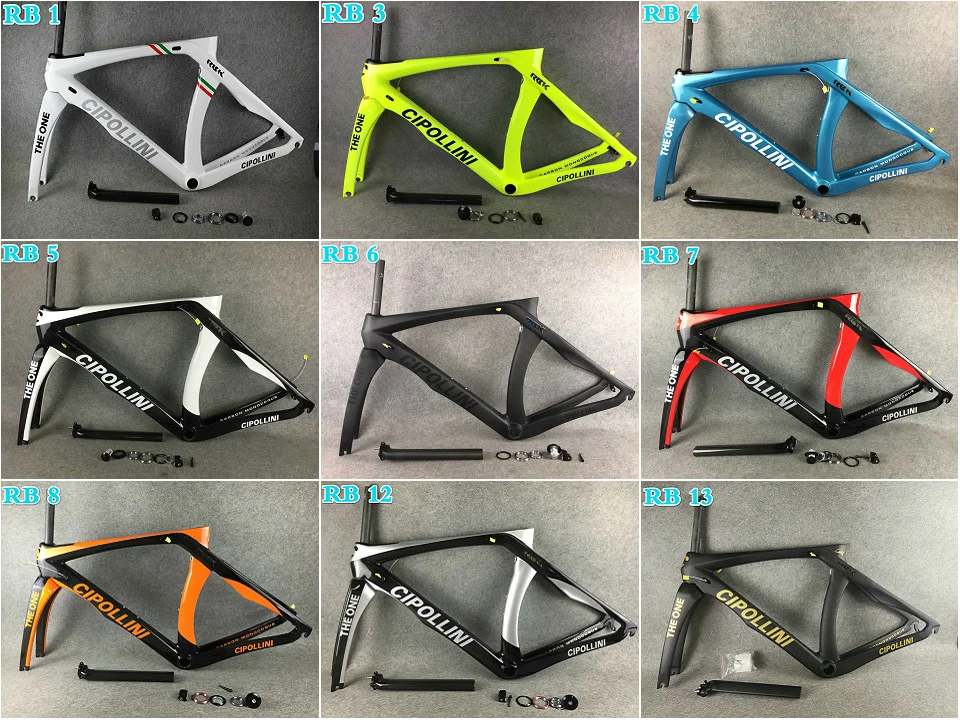 24 цвета 3K 1K T1000 карбоновая дорожная рама Cipollini rb1k одна для велосипеда супер