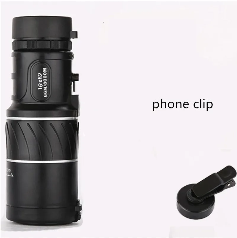 16 x 52 Dual Focus Monocular Telescope Zoom Optic Lens Binoculars Spotting scope Coating Lenses Dual Focus Optic Lens day vision 16 x 52 Dual Focus Monocular Telescope Zoom Optic Lens Binoculars Spotting scope Coating Lenses Dual Focus Optic Lens day vision