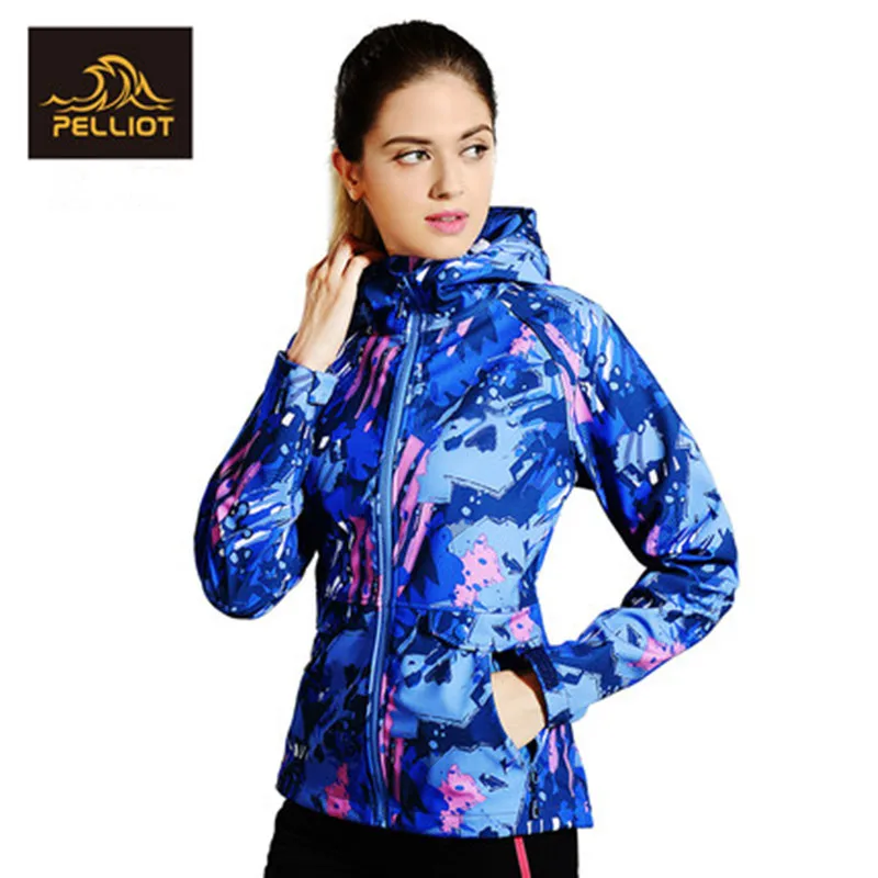 

2018 NEW Free shipping PELLIOT Soft shell, female, waterproof, autumn, winter, soft shell coat and double board skiing jacket