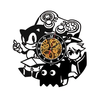 

2019 new hot quartz wall clocks acrylic watch modern portrait digital clock home decor For Living Room cartoon single face