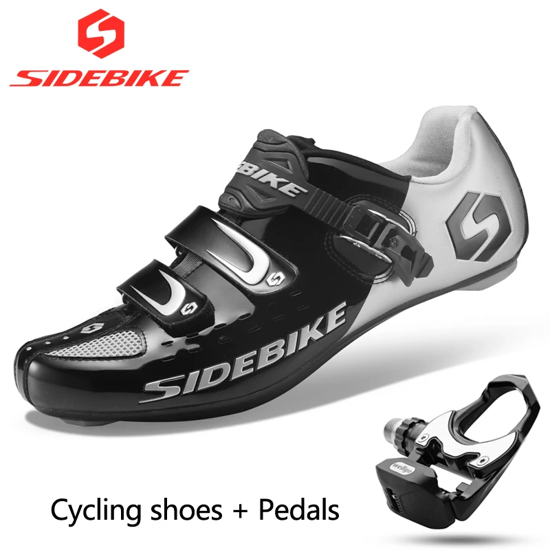 sidebike shoes and pedals