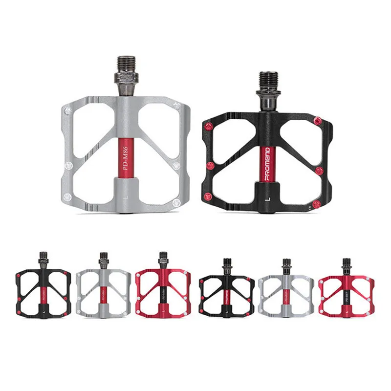 

PROMEND MTB Pedal Mountain Bicycle Road Bike Pedal Aluminum Alloy Slip-resistant Ultra-light 3 Ball Bearing Cycling Pedals