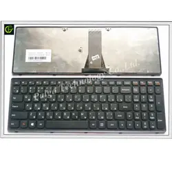 Русская клавиатура для lenovo IdeaPad 25-211020, V-211020AS1-RU, S500-RU, 11S25211020, MP-12U73SU-6861 RU с черной рамкой