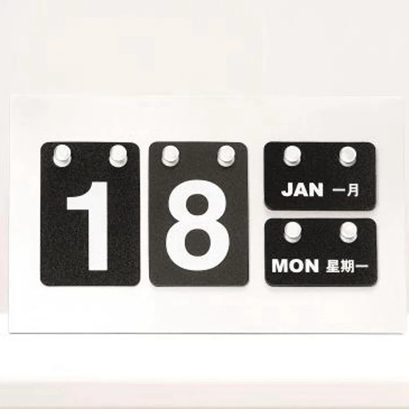 Настенный Мини Серебряный День календарь планировщик Органайзер офис пляж стенной блок стол календари декоративный знак семья