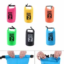 2L высококачественные уличные водонепроницаемые сумки для плавания, кемпинга, туризма, дрифтинга, аксессуары для бассейна, 6 цветов