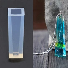 3pcs Set Multifunction Cylinder Silicone Pendant DIY Mold Pendant Jewelry Making Tool Home Crafts Crystal Design