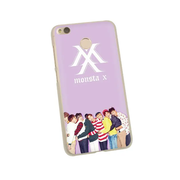 Жесткий чехол для телефона Monsta X KPOP Boy Group Xiaomi Redmi 5 Plus GO 6A S2 Note 8 6 7A Pro 4x K20