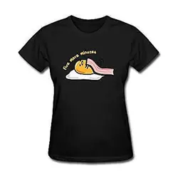 Gudetama Not Today еще пять минут футболка Art Heat press печать дышащая Футболка Мужская Унисекс Новая модная футболка свободный размер