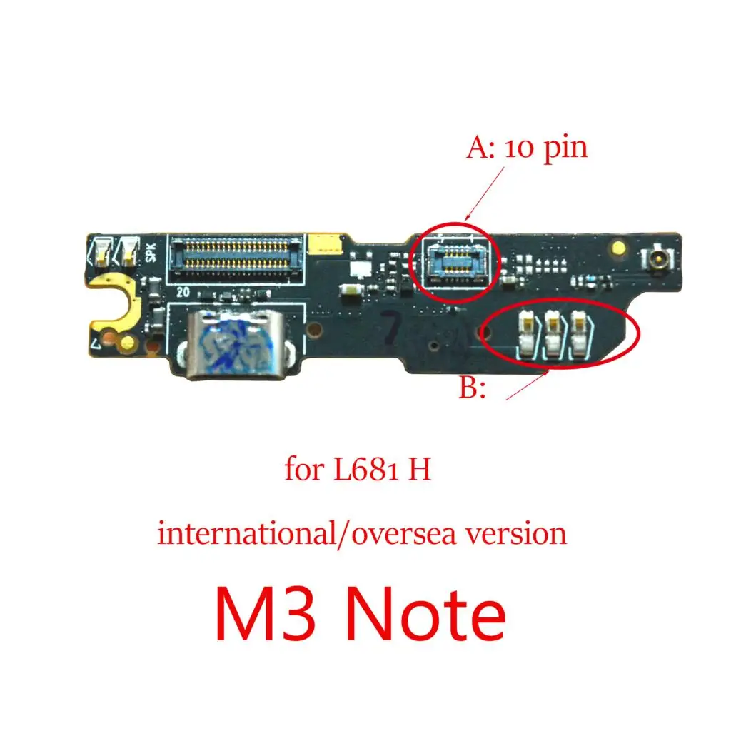 Док-разъем Micro USB зарядное устройство зарядный порт гибкий кабель для MEIZU M3 Note L681H M681H M681Q M681C meilan Note 3