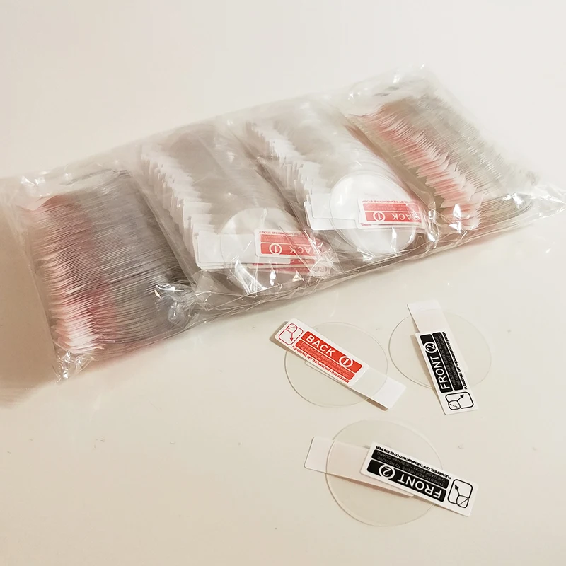 

Universal Protective Film for all ALAFJR Harameen Azan Watch with HD screen High Definition Anti scraping protector 500 Pieces
