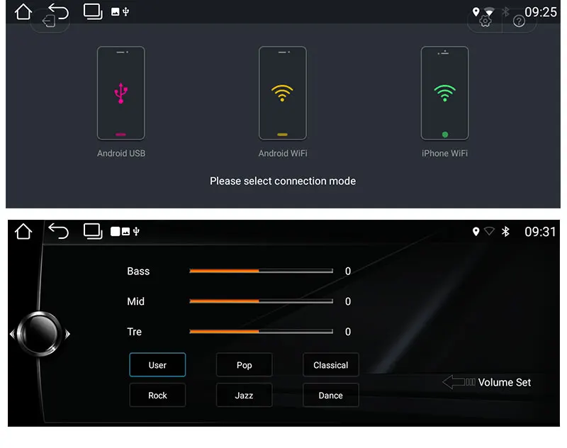 Ugode Android 9,0 для BMW 7 серии F01 F02 автомобильный мультимедийный плеер 10,25 дюймов экран монитор gps навигация Bluetooth Автомобильный плеер
