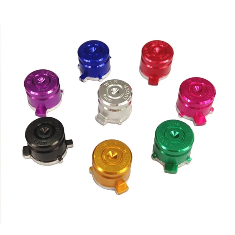 4pcs/lot Creative Metal Aluminum Gamepad Action Buttons ...