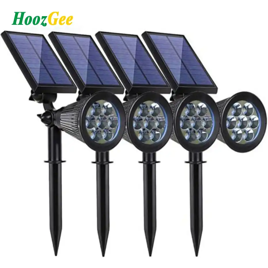 Detail Feedback Questions About Hoozgee Solar Spotlight Lawn Flood Hoozgee Solar Spotlight Lawn Flood Light Outdoor Garden 7 Led Adjule Color In 1 Wall
