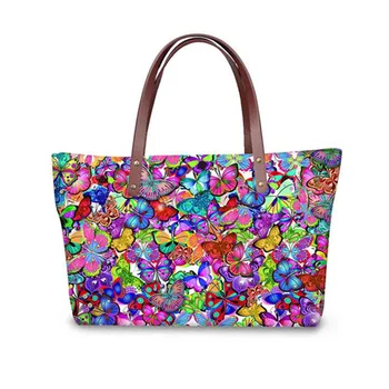 

Beauty 3D Butterfly Printed Women Messenger Bags Large Shoulder Handbags for Female Designer Totes Cross-body Bags