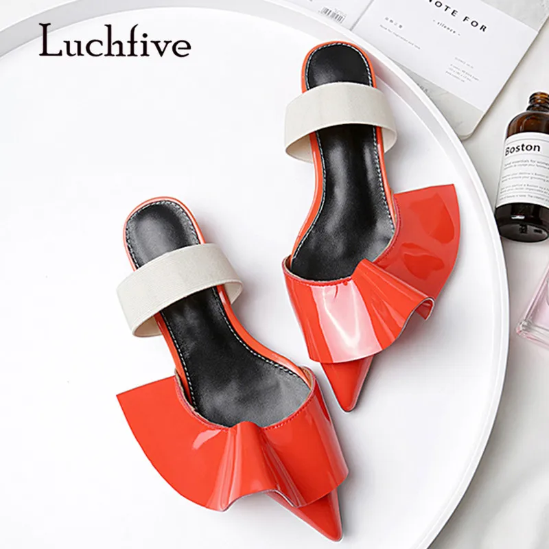 

2018 Rivet Sexy Pvc Transparent Sandals Women Peep Toe 9CM 7CM High Heel Shoes Women Party Shoes