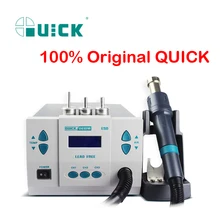 QUICK 861DW 1000 Вт Оригинальная быстрая паяльная станция горячий пистолет паяльная воздушная паяльная станция