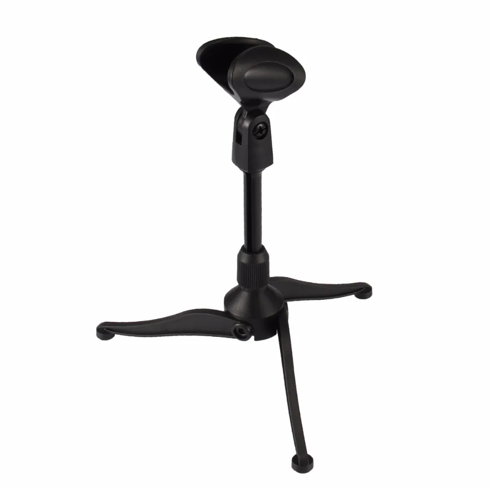 Nosii Adjustable Folding Microphone MIC Stand Storage Holder Clipin