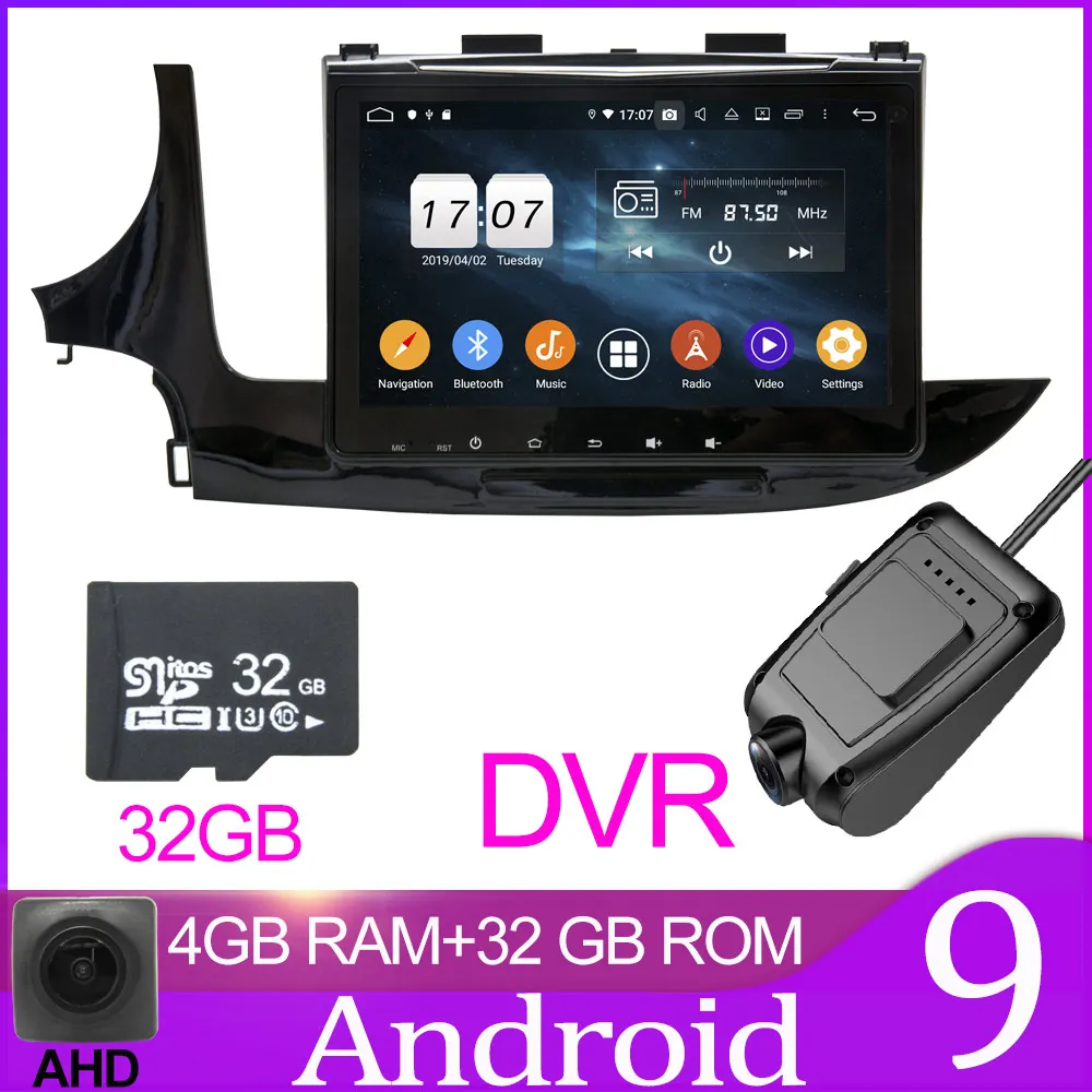 Owtosin автомобиль радио мультимедиа видео плеер навигации gps Android 9,0 для Opel MOKKA X(слева) автомобиль 4 Гб Оперативная память - Цвет: 32GB With DVR