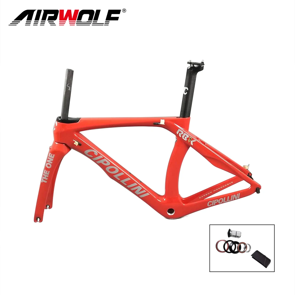 

Full Toray T1100 carbon road bike frame accept customized color painting telaio bici da corsa carbonio with BSA carbon frame