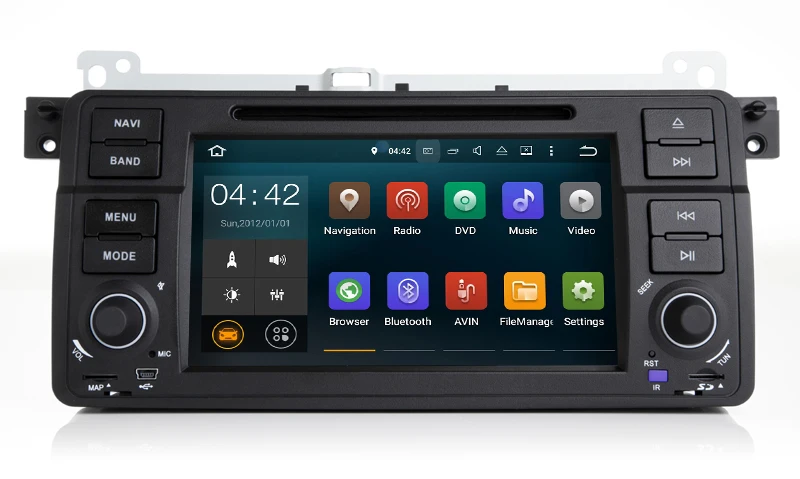 Автомобильный DVD плеер 2 Гб ОЗУ Android 7 1 автомагнитола мультимедиа навигация GPS для