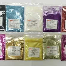 Порошок блеск, блеск пигмент, блестит, 10 видов цветов a lot.1lot = 10*20 г,, артикул: B0301, 8246, C14, B1000, B0710