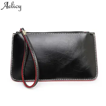 

Aelicy Envelope Day Clutch Women Leather Evening Tote Bags Handbag Change Purses Wallet Ladies Coin Purse carteira masculina