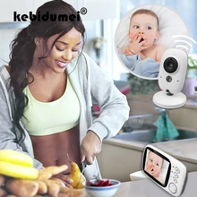 3,2 дюймов Беспроводной Цвет видео видеоняня ночного видения для сна няня, безопасность Температура мониторинга ЖК-дисплей Детские Камера