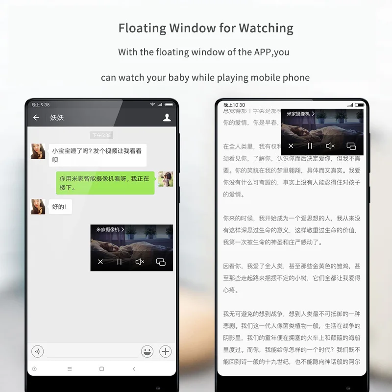 Оригинальная смарт ip камера Xiaomi Mijia HD1080P 2 4G Wifi Беспроводная 130 широкоугольная 10 м