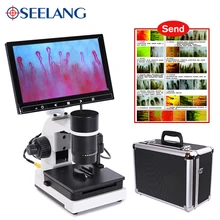 Microscopio digital de microcirculación capilar, herramienta de microcirculación capilar profesional con USB HD, con pantalla LCD de Color de 7 o 9 pulgadas