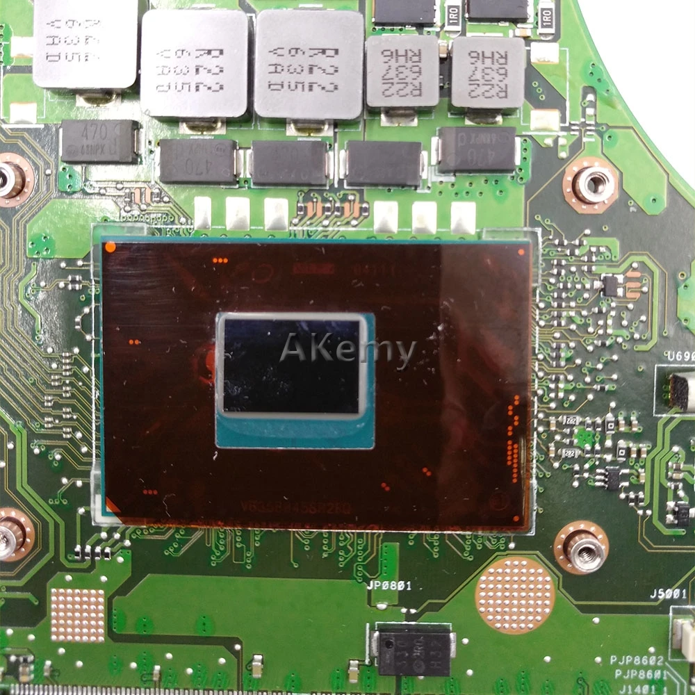 Akemy N552VX Laptop motherboard for ASUS VivoBook Pro N552VX N552V N552 Test original mainboard I5-6300HQ GTX950M