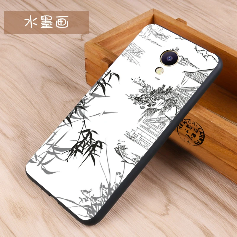 Meizu M5s Case Original Cover for Meizu M5s Case bag Cover Skin Wolf Fish Skull m5s Fundas 100% BiNFUL 19