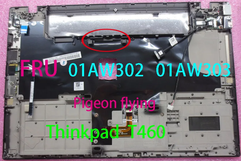 Для Thinkpad T460 KB ободок/Подставка для рук FRU 01AW302 01AW303