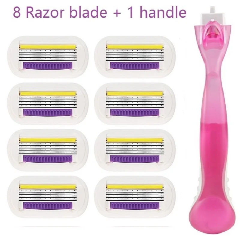 Lady Beauty Safety Shaving Blades for Women Hair removal Blade Woman Razor Blades for Shaver Replacement