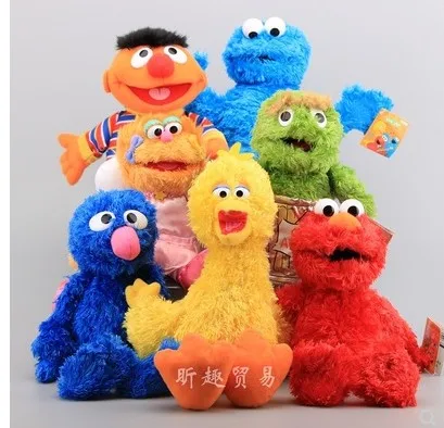 Free Shipping Sesame Street 7 Colors Plush Toy Dolls Monster Ernie Big Bird Grover Elmo Cookie Stuffed Doll For Children Birthd|Dolls- AliExpress Free Shipping Sesame Street 7 Colors Plush Toy Dolls Monster Ernie Big Bird Grover Elmo Cookie Stuffed Doll For Children Birthd|Dolls- AliExpress