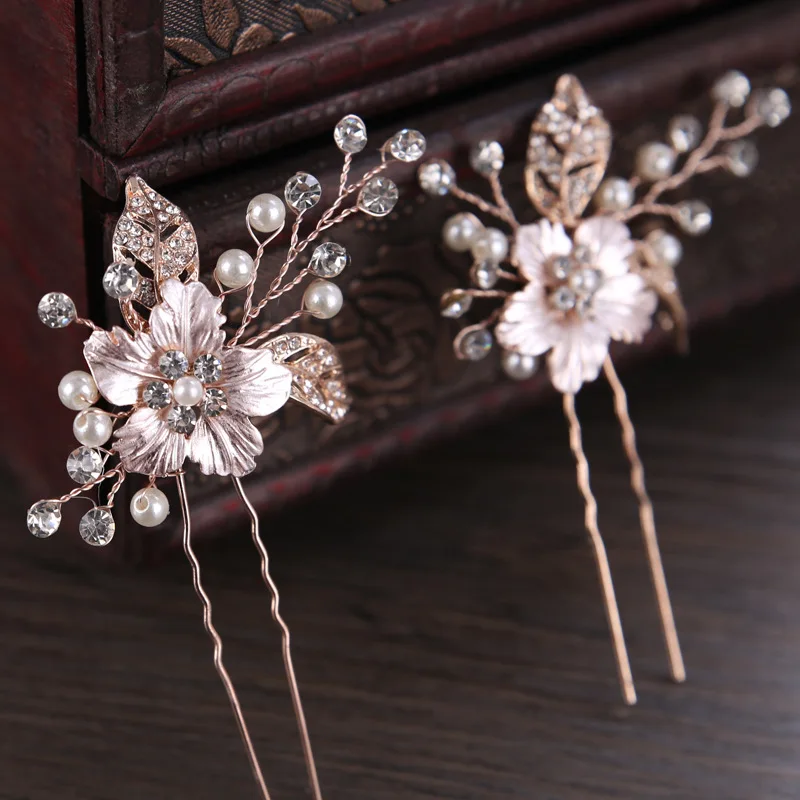 

Wedding Decor Bridal Hairpin Rhinestone Wedding Hairpin Pearl Hairpin Wedding Dress Accessories Bridal Accessories