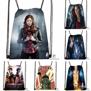 

Custom Doctor Who Drawstring Backpack Bag for Man Woman Cute Daypack Kids Satchel (Black Back) 31x40cm#180531-01-10