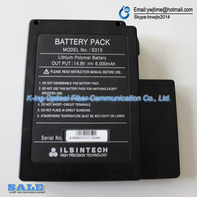 

Nisshin Swift-S3 Fusion Splicer Power Battery S313