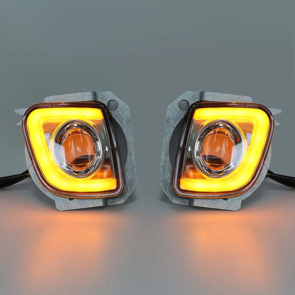  Motorcycle LED Turn Signal Driving Fog Light For Honda Goldwing GL1800 12-17 F6B Valkyrie - 32918342948